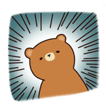 ooh aah bear 2 sticker #12587403