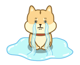 Moving! The Shibaken "HAPI" sticker #12588537