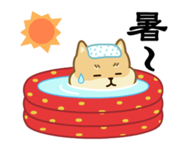 Moving! The Shibaken "HAPI" sticker #12588540