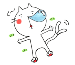 Notch is cat !! sticker #12588554