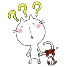 Notch is cat !! sticker #12588556