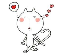 Notch is cat !! sticker #12588573