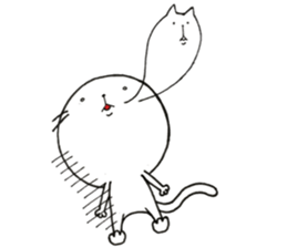 Notch is cat !! sticker #12588574