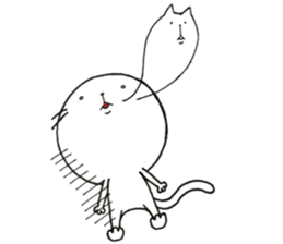 Notch is cat !! sticker #12588574