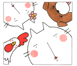 Notch is cat !! sticker #12588577