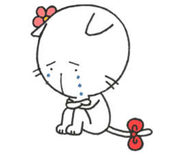 Notch is cat !! sticker #12588578