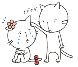 Notch is cat !! sticker #12588579