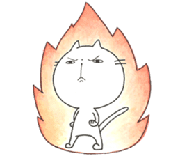 Notch is cat !! sticker #12588581