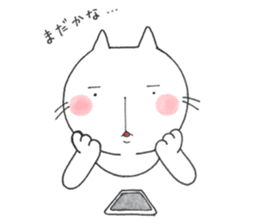 Notch is cat !! sticker #12588584