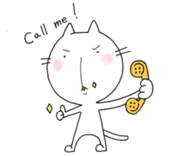 Notch is cat !! sticker #12588585