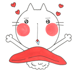 Notch is cat !! sticker #12588586