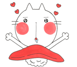 Notch is cat !! sticker #12588586