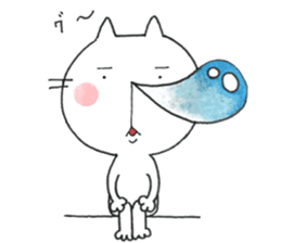 Notch is cat !! sticker #12588588