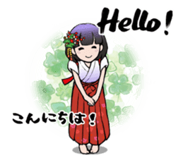 Japanese Style Stickers with English sticker #12589159