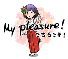 Japanese Style Stickers with English sticker #12589166