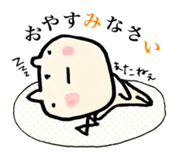 "maru" of the chubby cat sticker #12589253