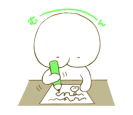 Mochiri-kun 3 sticker #12589692