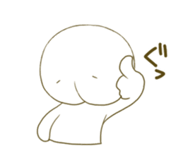 Mochiri-kun 3 sticker #12589703