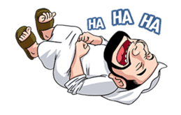 Handsome Uncle : Animated sticker #12589876