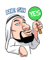 Handsome Uncle : Animated sticker #12589880