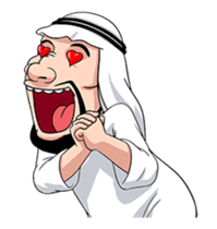 Handsome Uncle : Animated sticker #12589886