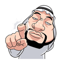 Handsome Uncle : Animated sticker #12589890