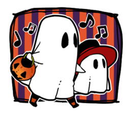 Witch's Halloween sticker #12589936