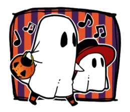Witch's Halloween sticker #12589936