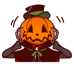 Witch's Halloween sticker #12589946