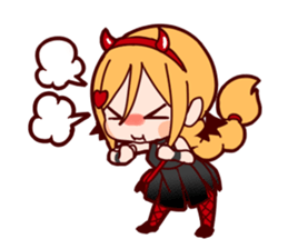 Witch's Halloween sticker #12589953