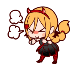 Witch's Halloween sticker #12589953