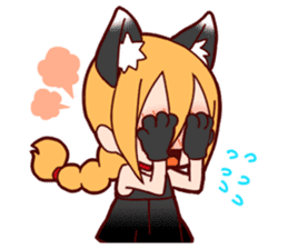 Witch's Halloween sticker #12589955