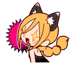 Witch's Halloween sticker #12589956