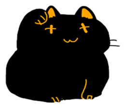 Support of cat sticker #12590044