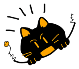 Support of cat sticker #12590046