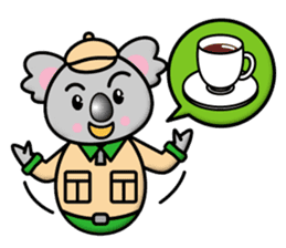 koala to work sticker #12591334