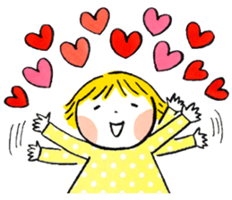 Good friends Sweetheart sticker #12591860