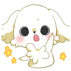 Toy poodle Sticker !