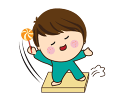 Kid Fun Animated sticker #12592430