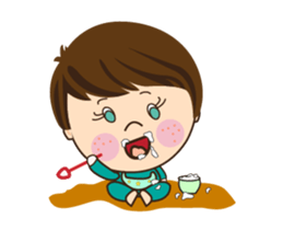 Kid Fun Animated sticker #12592442