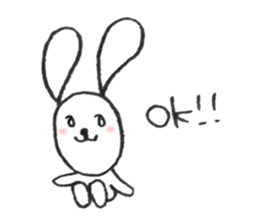 a small USAGI sticker #12592602