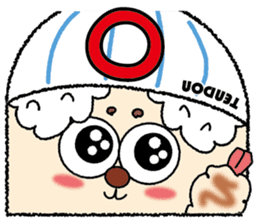 TENDON-WAN(Tempura bowl dog) sticker #12592621