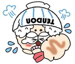 TENDON-WAN(Tempura bowl dog) sticker #12592627