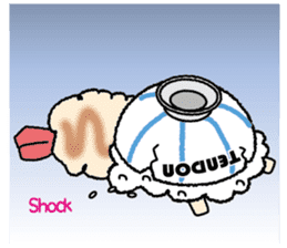 TENDON-WAN(Tempura bowl dog) sticker #12592629
