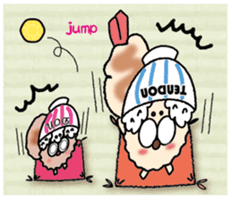 TENDON-WAN(Tempura bowl dog) sticker #12592631