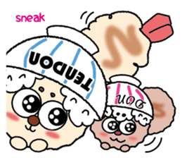 TENDON-WAN(Tempura bowl dog) sticker #12592632