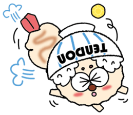 TENDON-WAN(Tempura bowl dog) sticker #12592639