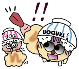 TENDON-WAN(Tempura bowl dog) sticker #12592642