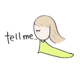 girls is mine sticker #12593357