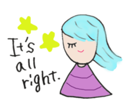 girls is mine sticker #12593368